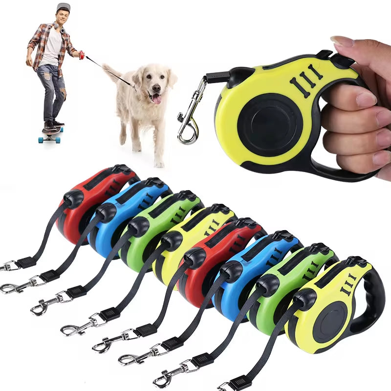 3 To 5 Meters Retractable Dog Leash