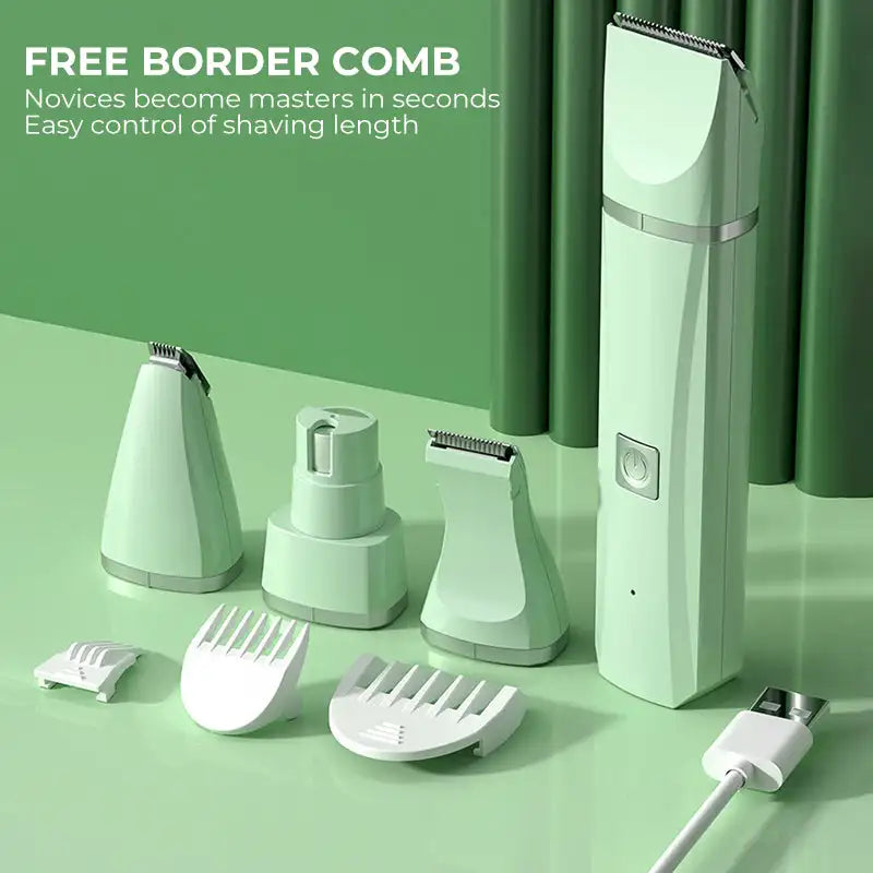 4-In-1 Pet Grooming and Care Set  For healthy and happy pets