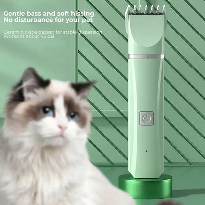 4-In-1 Pet Grooming and Care Set  For healthy and happy pets